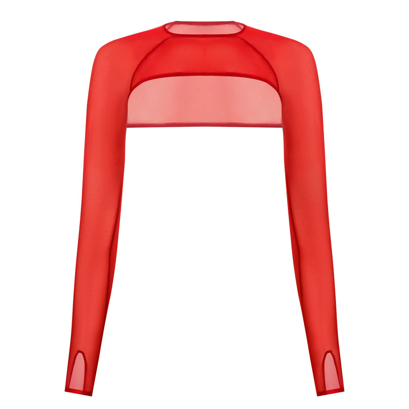 Top Bolero QUEEN – Red