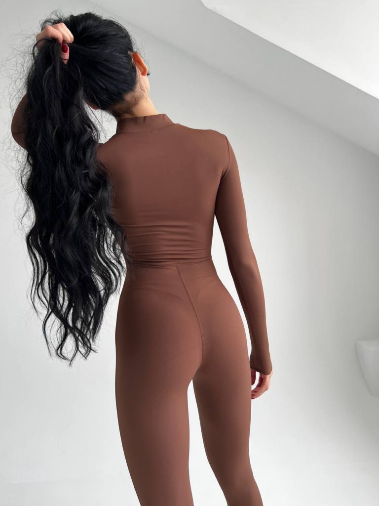 Seamless Catsuit Mocha