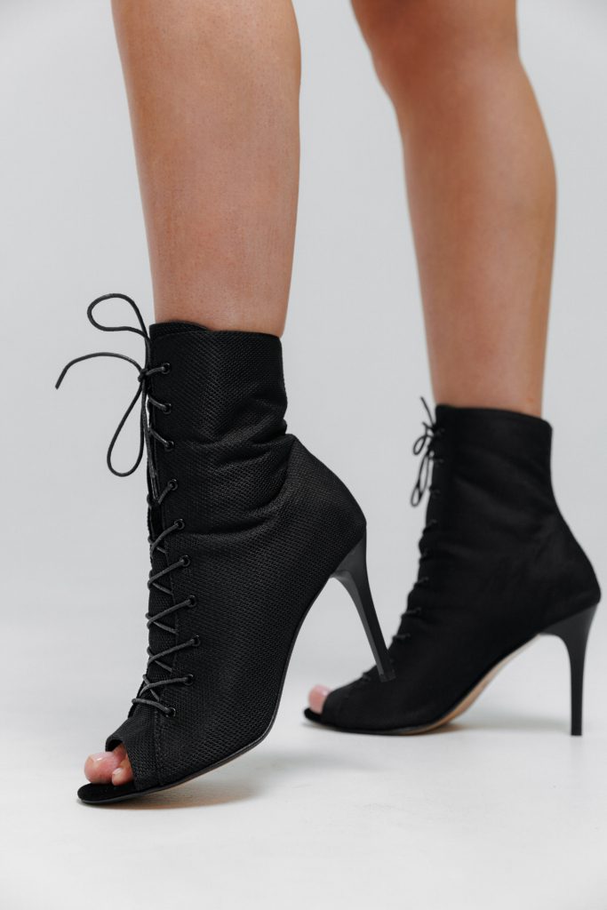 Black COMFORT High Heels Stretch