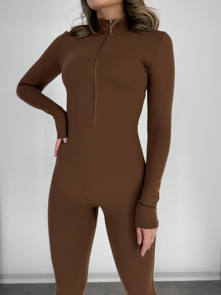 Seamless Catsuit Mocha