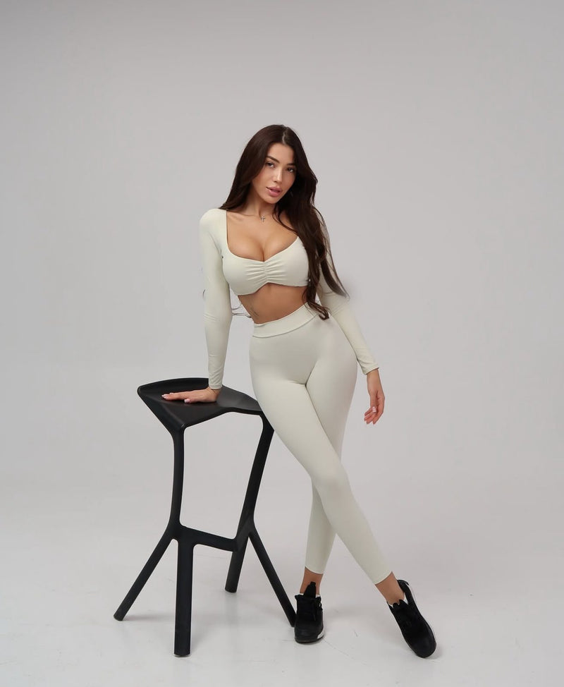 Seamless Duo Set Milky