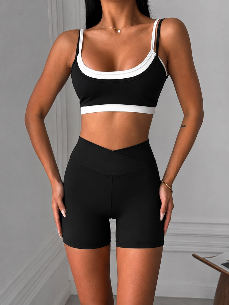 Double Layer Top Black
