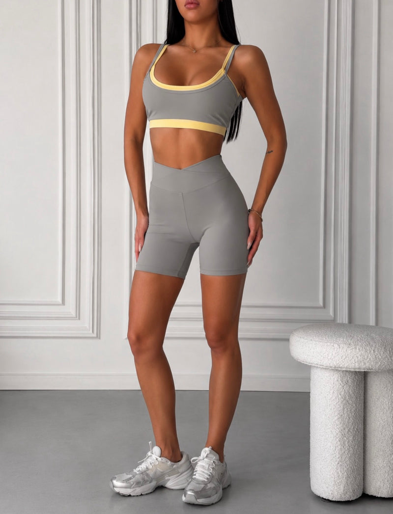 Double Layer Top Gray