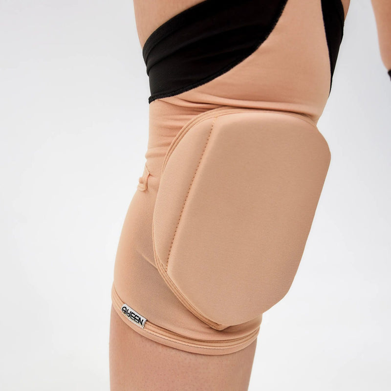 Garter Knee Pads – Fire Touch – Latte