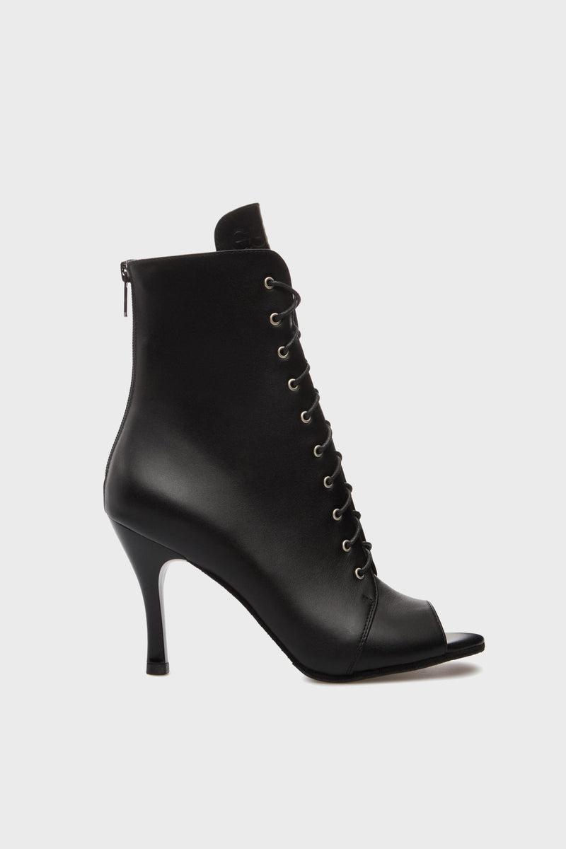 Leather QUEEN Heels