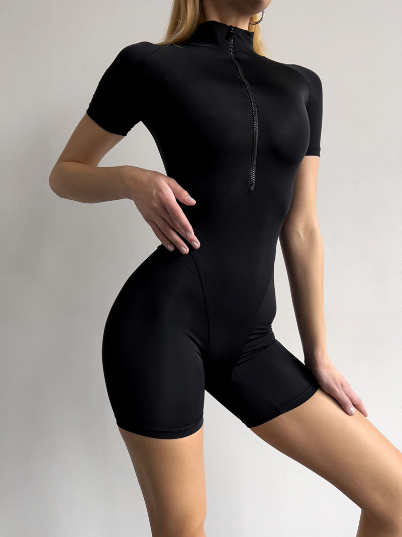 Seamless Playsuit Black Panther