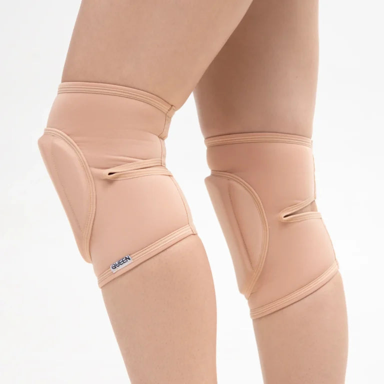 Classic knee pads – Nude-Latte