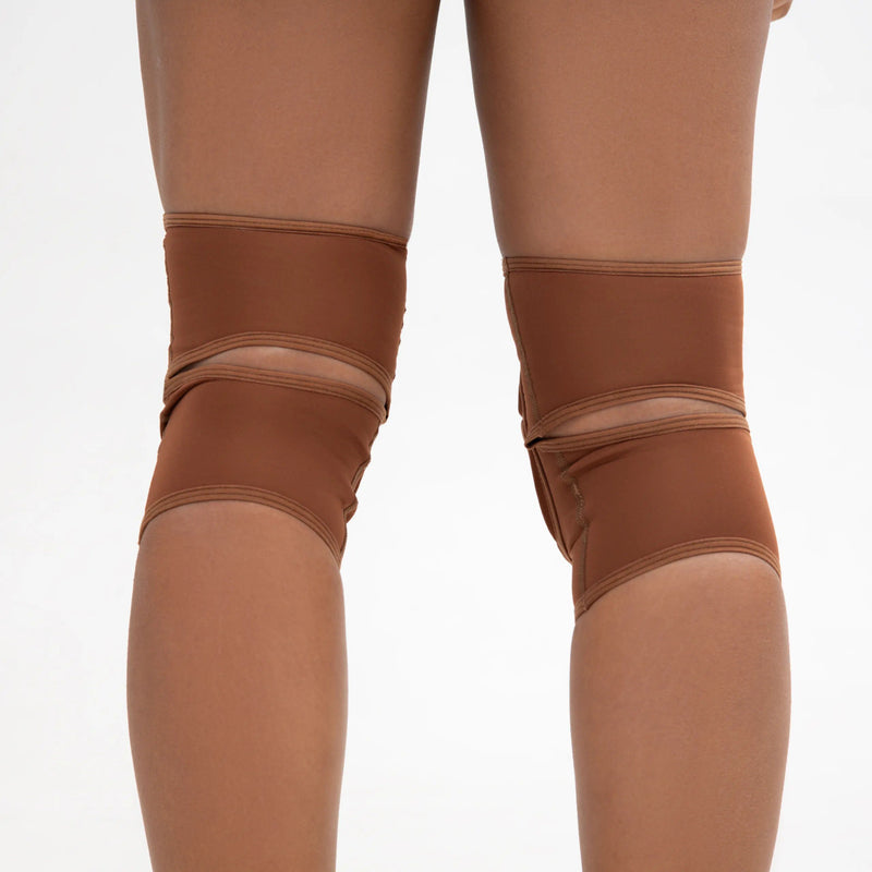 Classic knee pads – Mocha PRO
