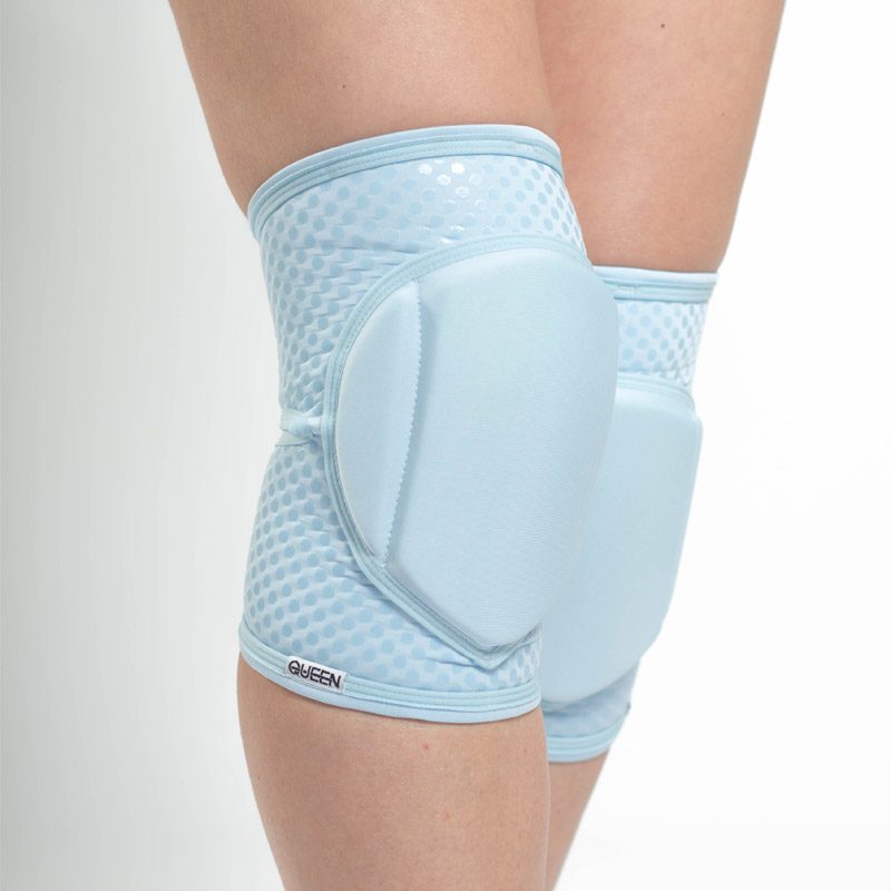 Grippy knee pads “Sky Blue” – XS size
