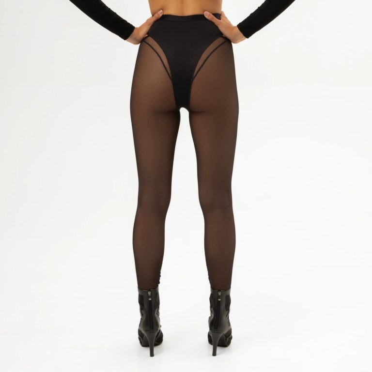 Mesh Leggings – Black Candy