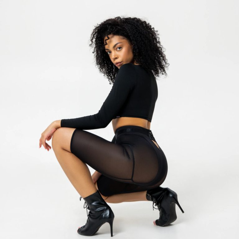 Long Sleeve Top – Black Rush
