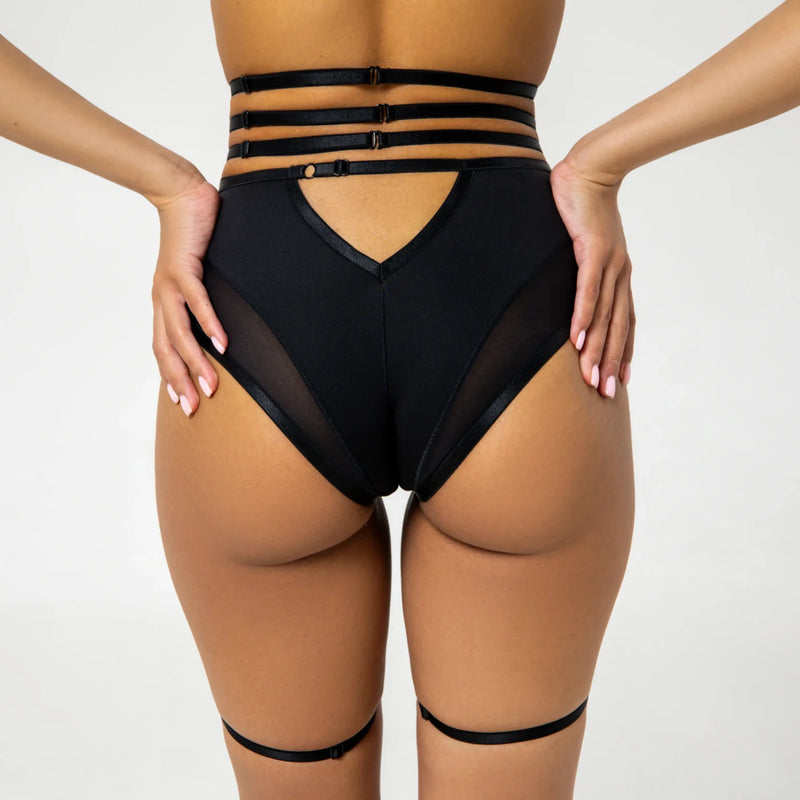 Garter belt – Black Butterfly Soul
