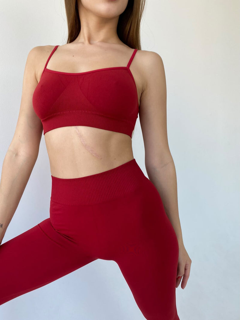 Spaghetti strap top Wine