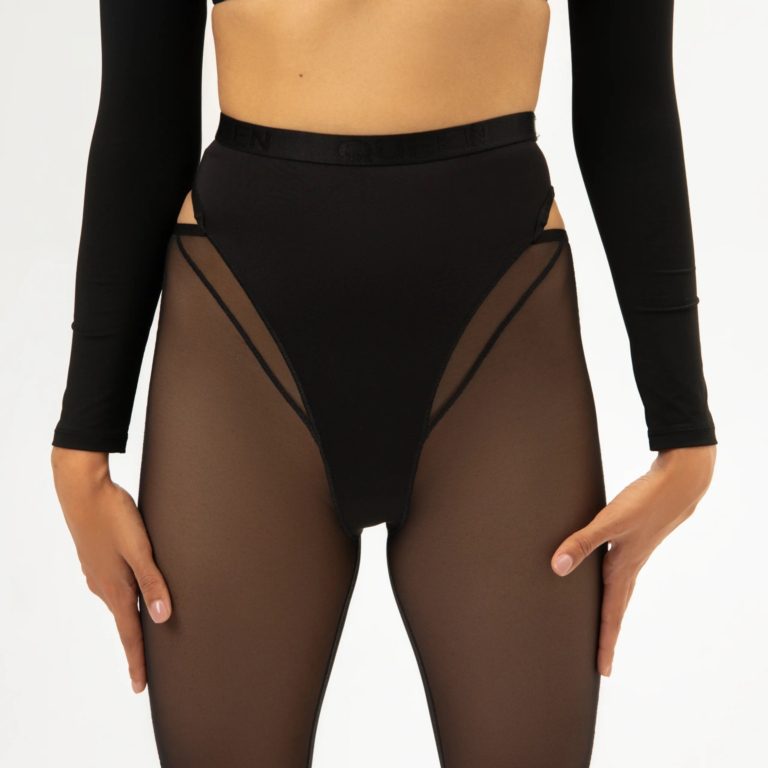 Mesh Leggings – Black Candy