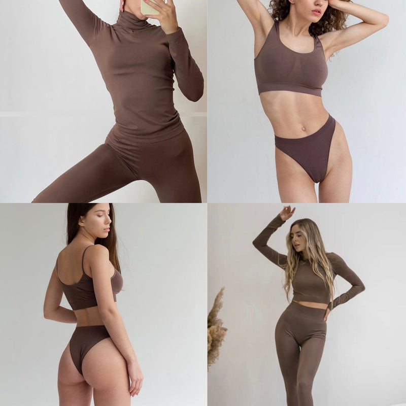 Mocha Seamless Set