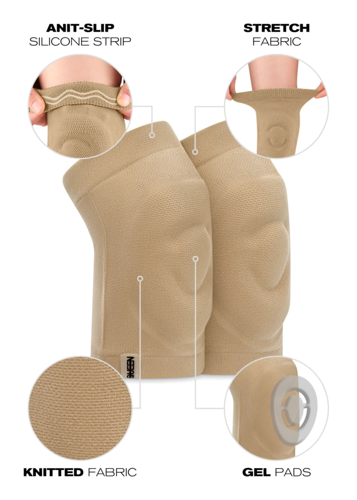 Gel knee pads – Nude