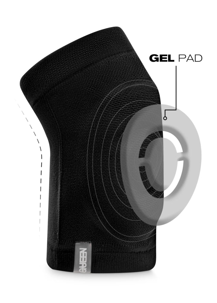 Gel knee pads – Black