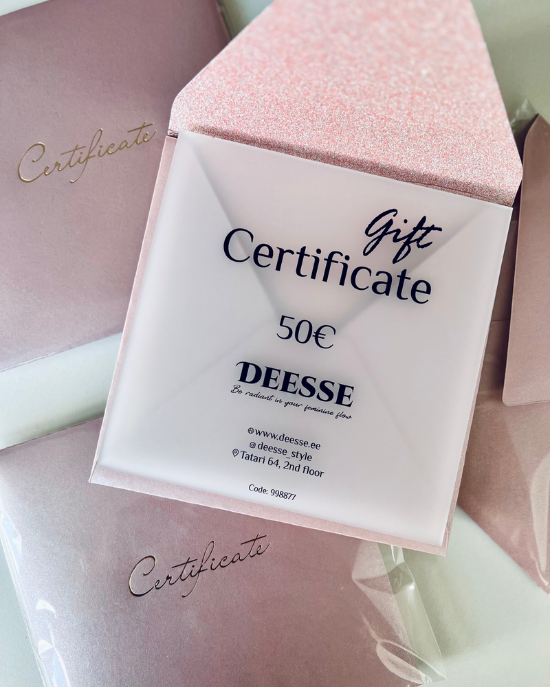 Physical Gift card 50€