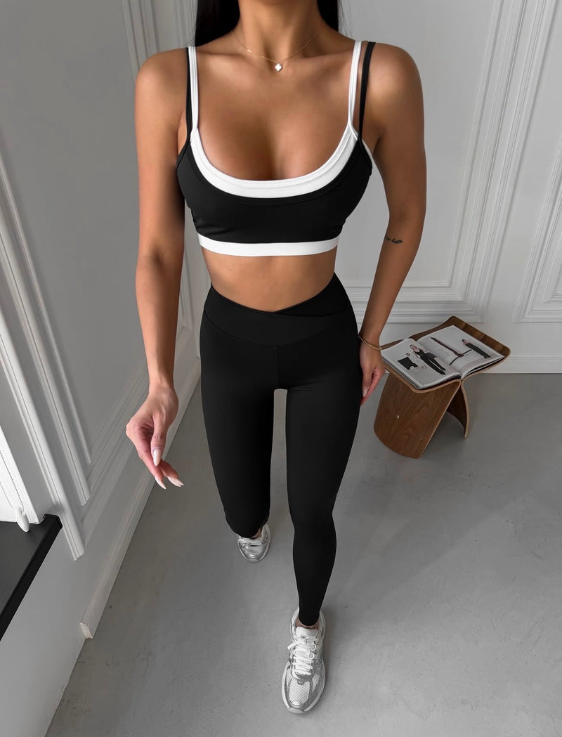 Double Layer Top Black