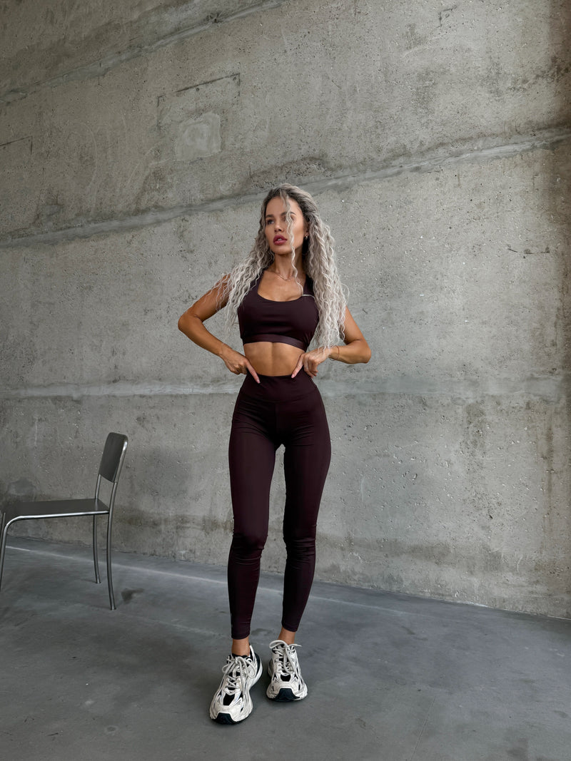Chocolate Push-up Leggings