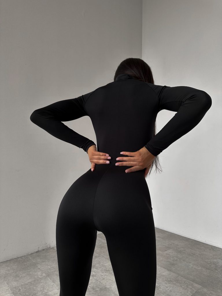 Seamless Catsuit Black Panther