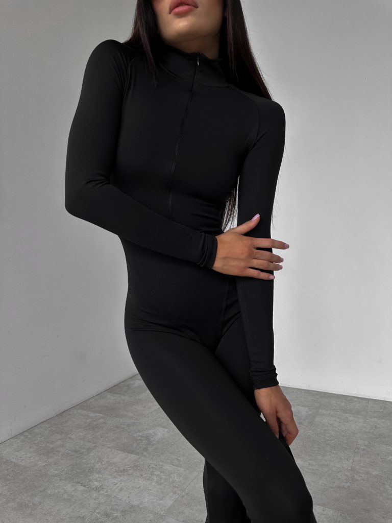 Seamless Catsuit Black Panther