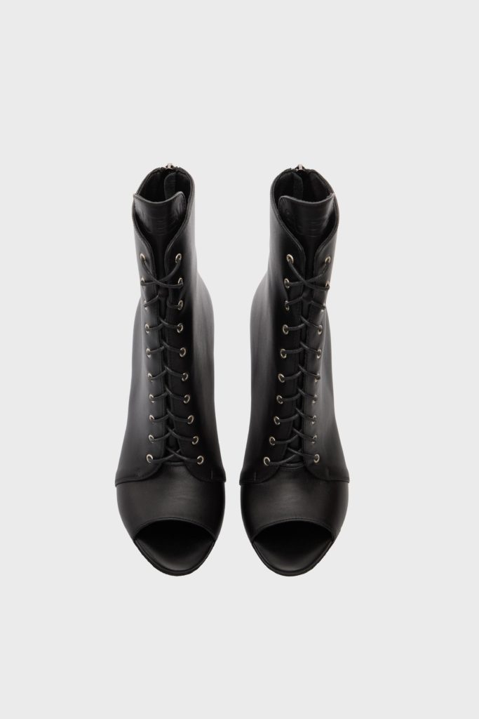 Leather QUEEN Heels