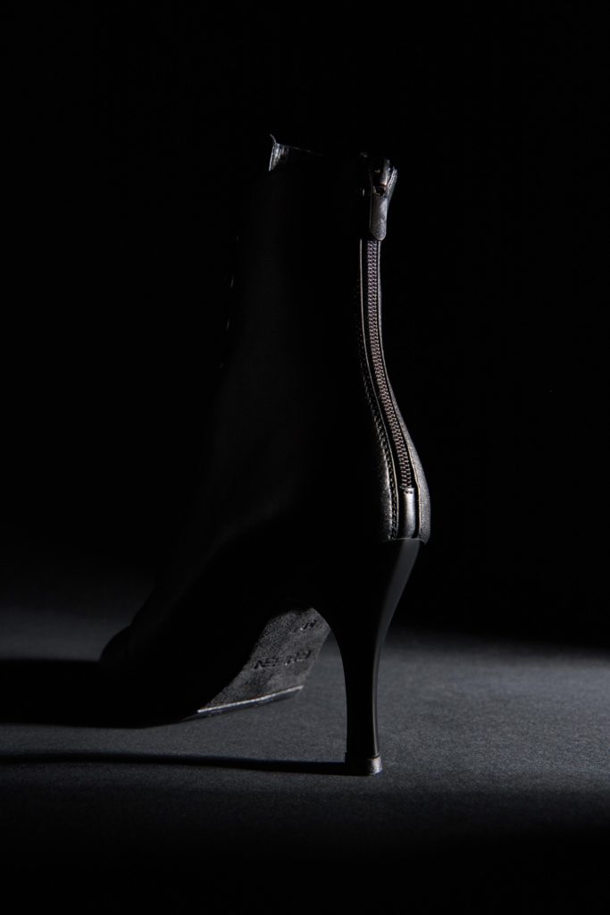 Leather QUEEN Heels
