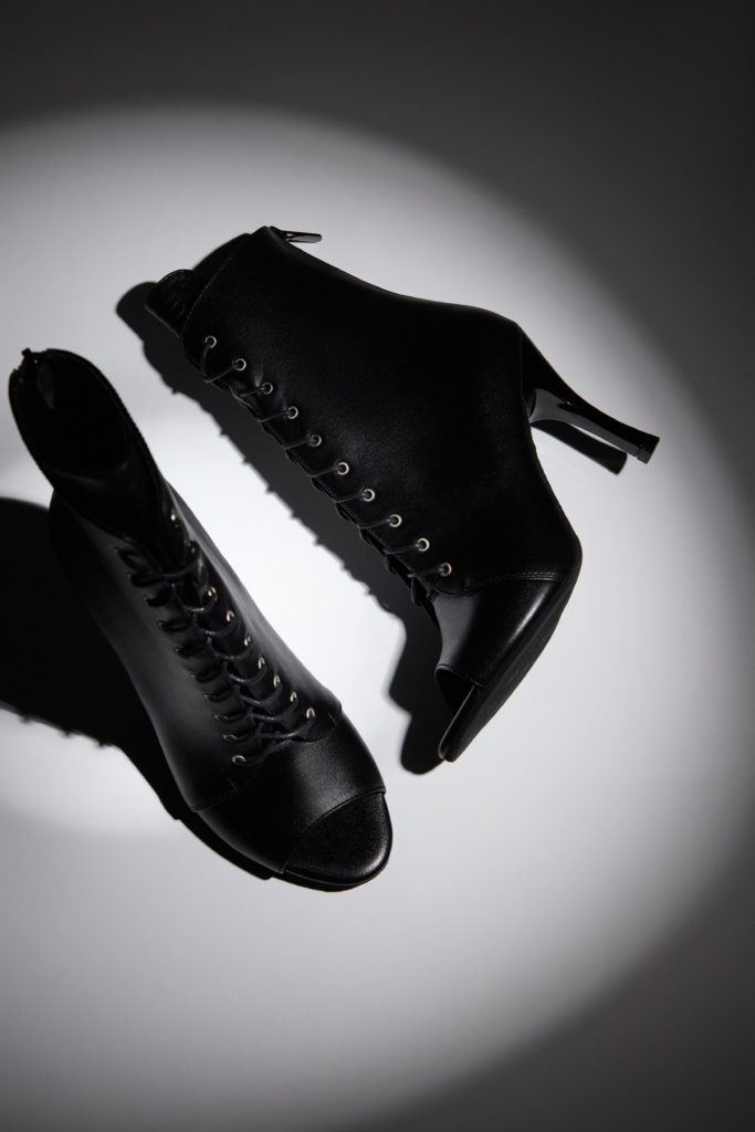 Leather QUEEN Heels