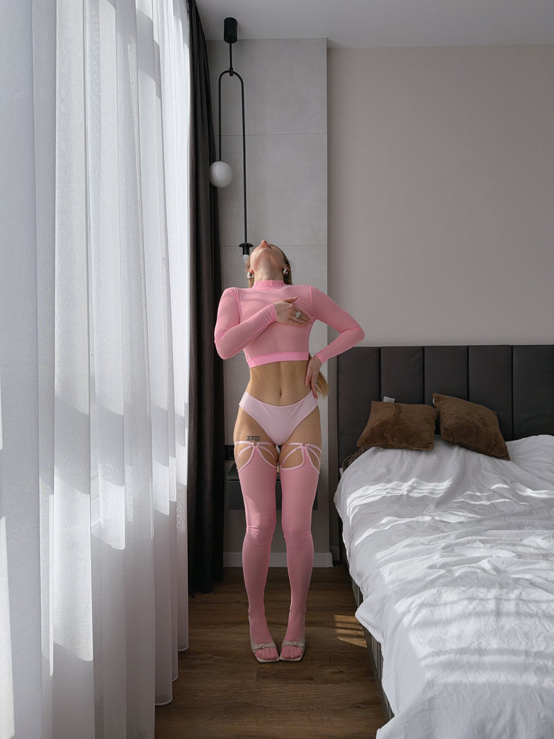Stockings Camellia Marshmallow