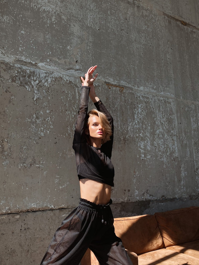 Crop top MESH