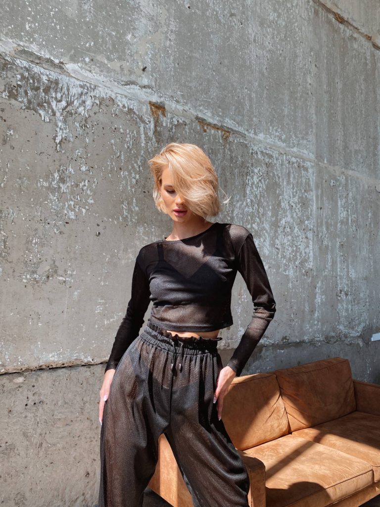 Crop top MESH