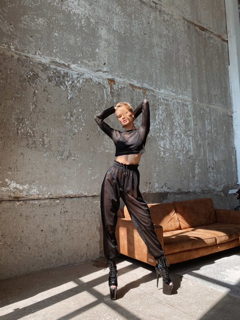 Crop top MESH