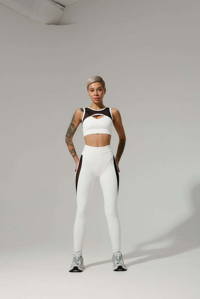 White Push-up Leggings