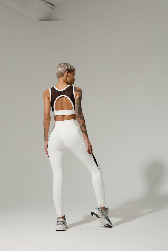 White Push-up Leggings
