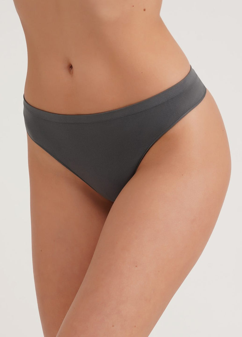Push Up Seamless Set Graphite