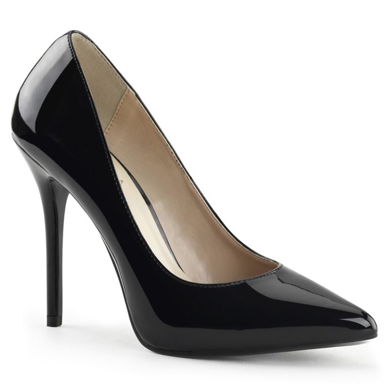 Black Patent Stiletto pumps
