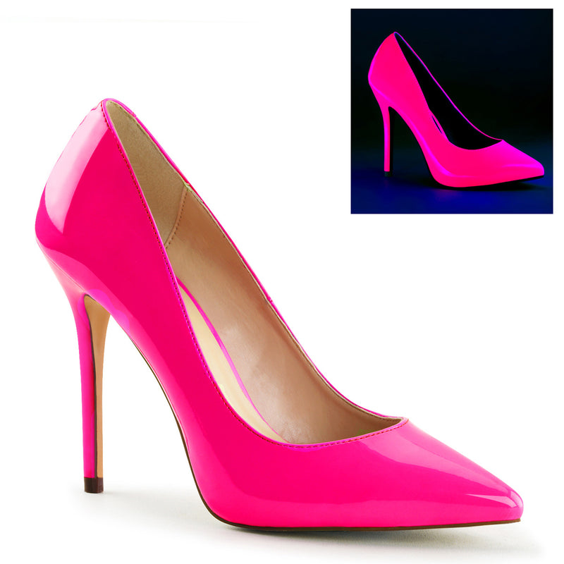 Pink Patent Stiletto pumps