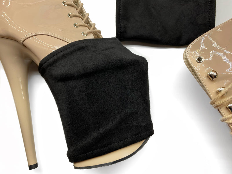 Shoe Protectors Black F. Suede