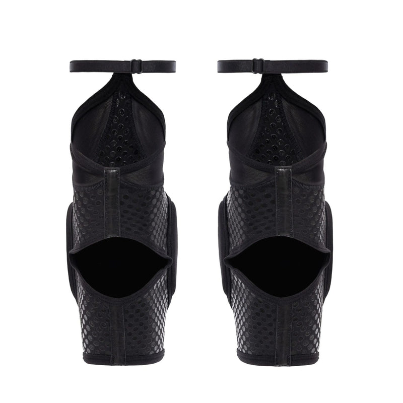 Grippy knee pads – Black Fire