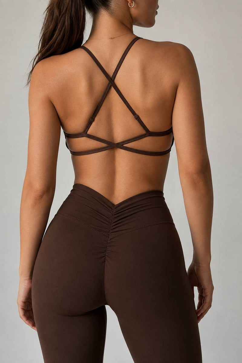 Muse Strap Top Brown