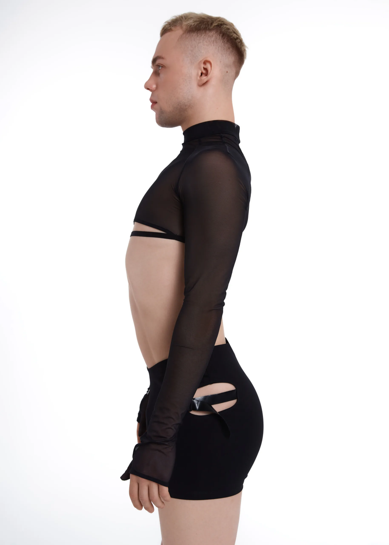 Shorts Kinetic for Pole Dance – Men’s, in Star Black