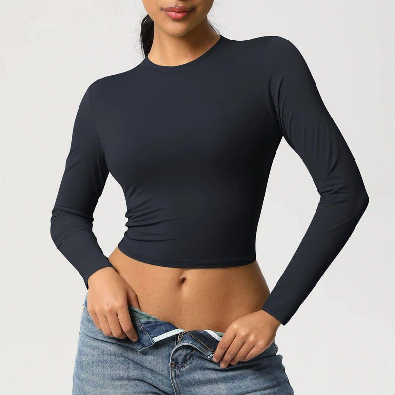 Sculpt Long Sleeve Top Black