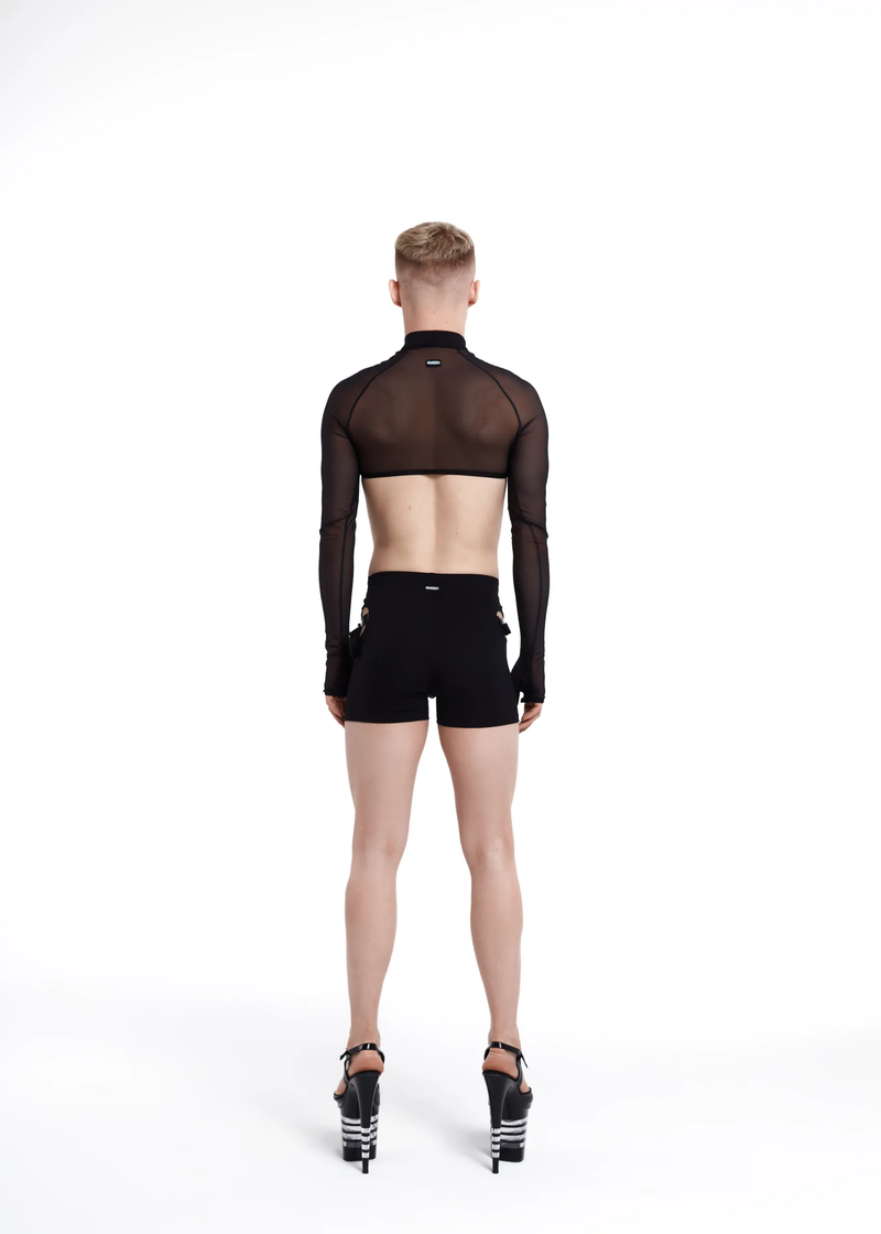 Shorts Kinetic for Pole Dance – Men’s, in Star Black