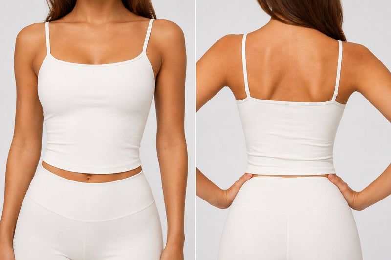 Essential Strap Top Milky