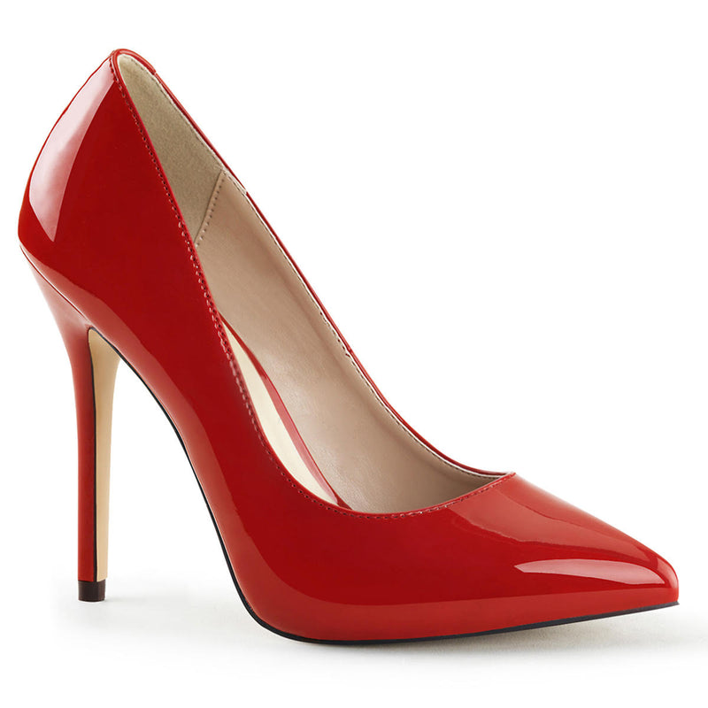 Red Patent Stiletto pumps