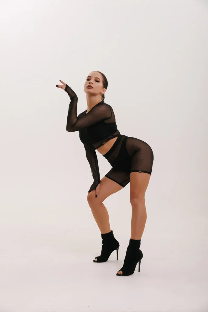 Mesh Biker Shorts