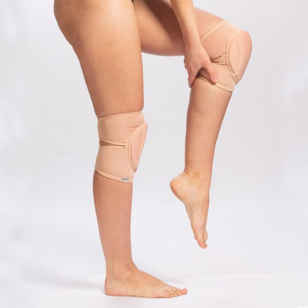 Classic knee pads – Nude-Latte