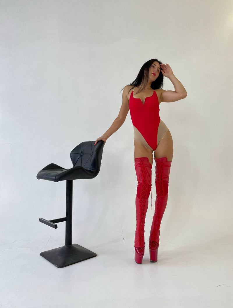 Red Shoe Stockings