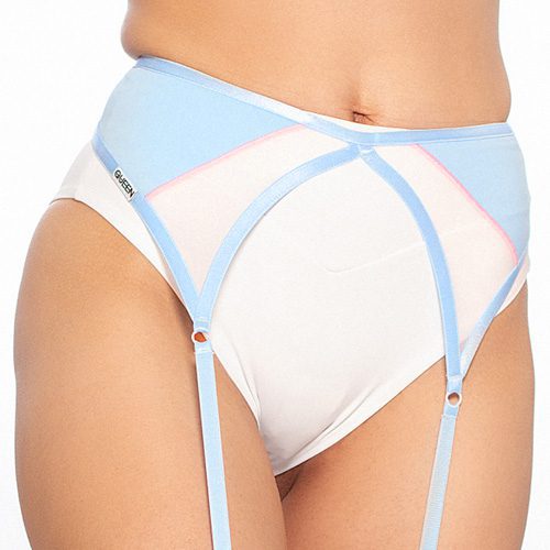 Garter belt Sweet Blue